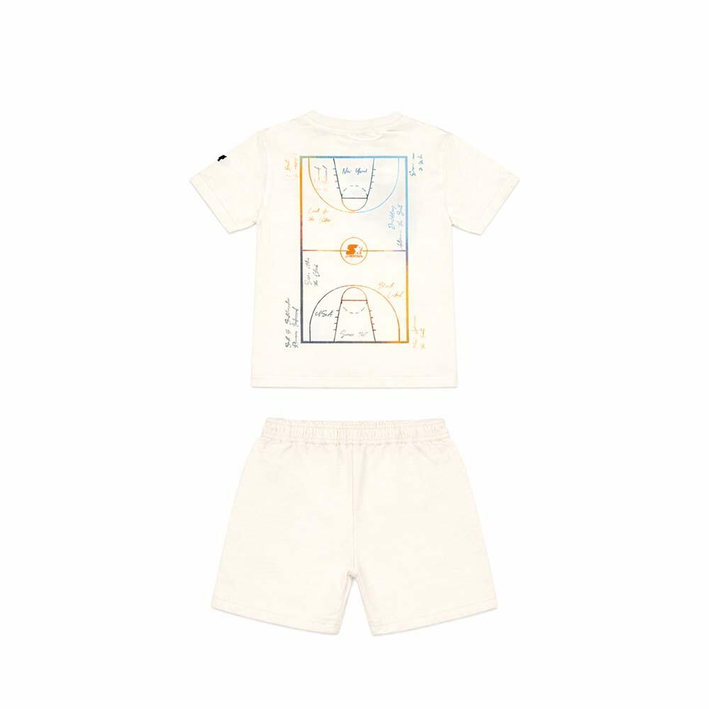 Completo da Bambino piccolo Estivo – Stile Basketball Court con Stampa 2/7