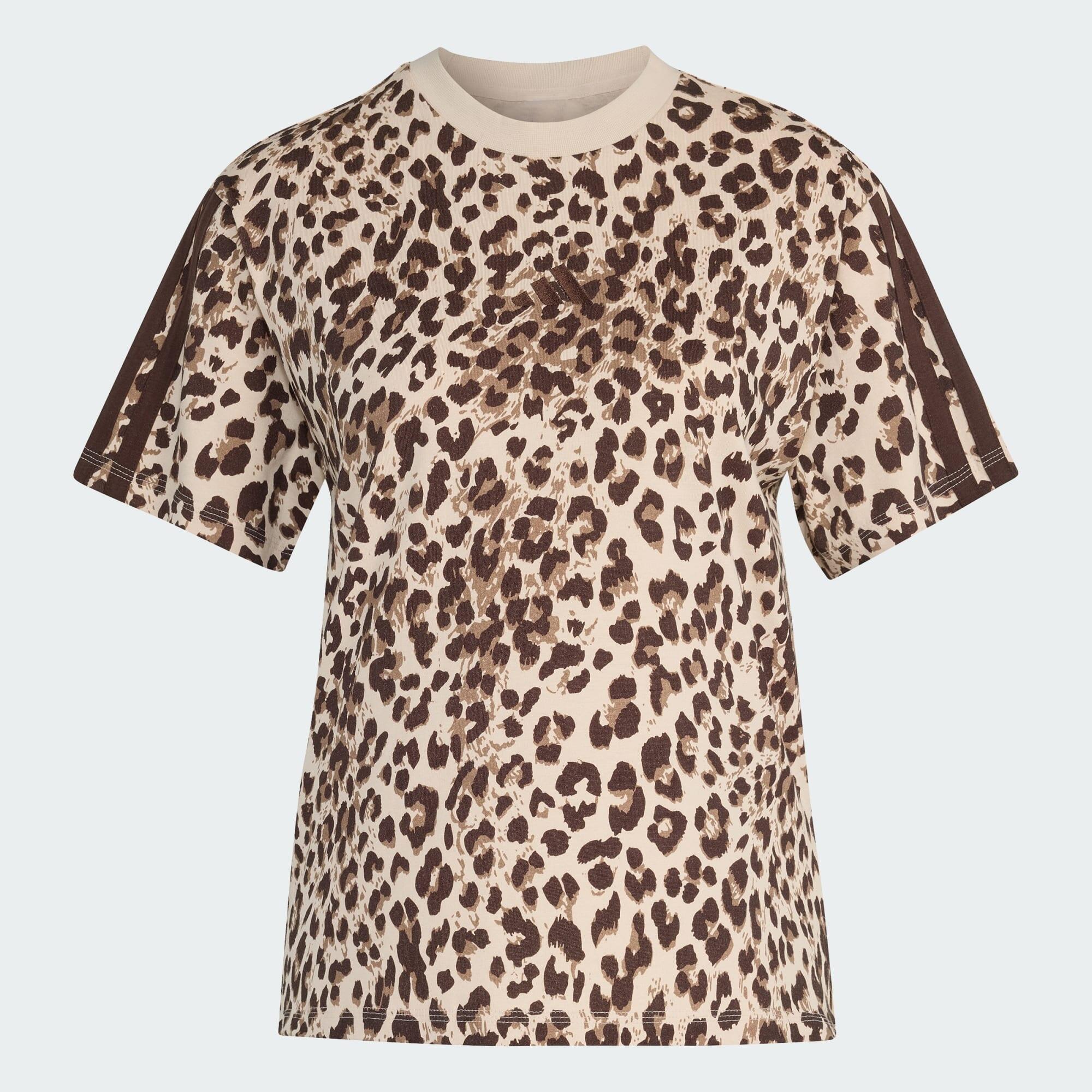 Seasonal Essentials T-Shirt mit Animalprint 2/5