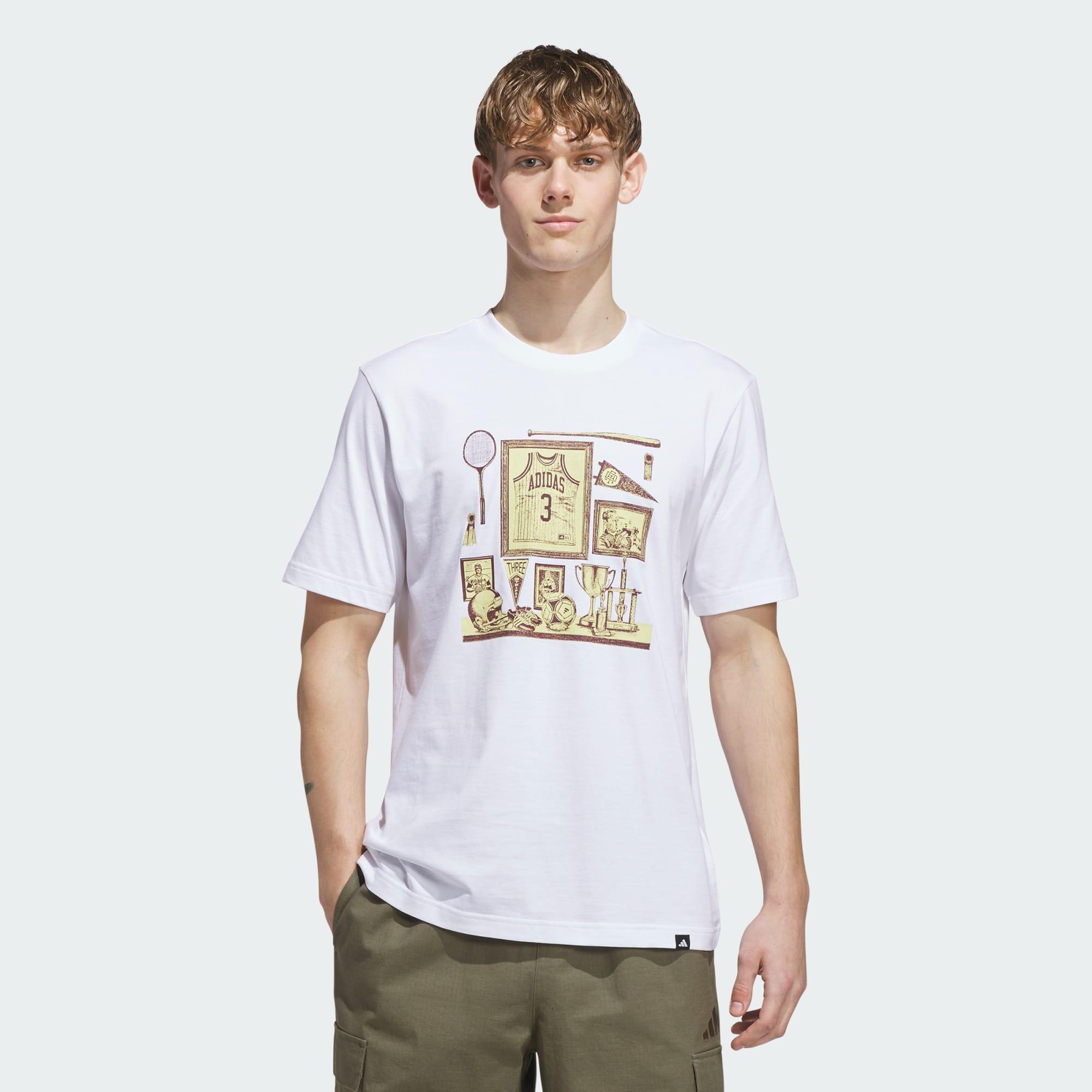 Sports Bar Memorabilia Graphic T-shirt 2/5