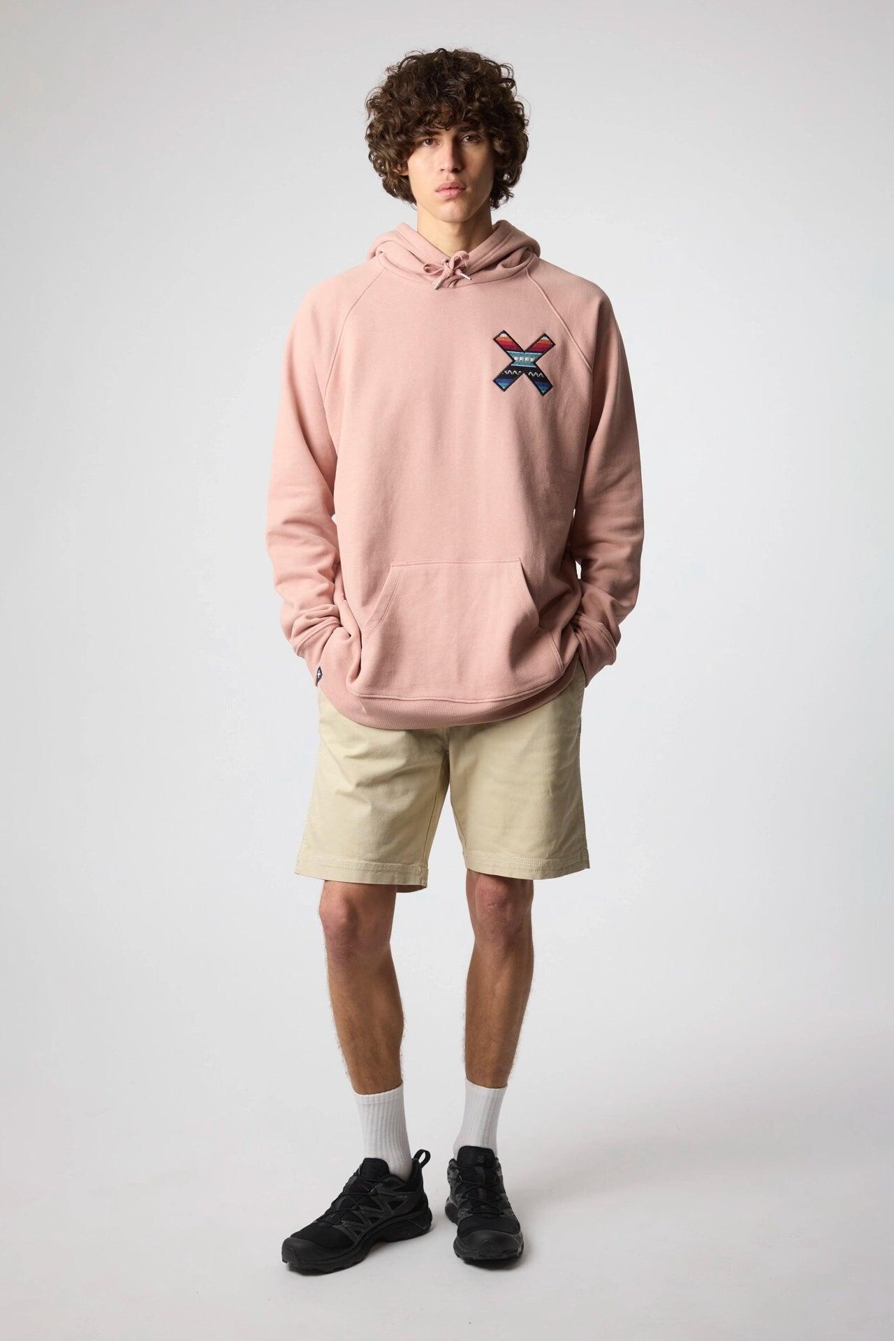 Sudadera con Capucha Blue Banana Peach de Algodón 100% Orgánico 3/7