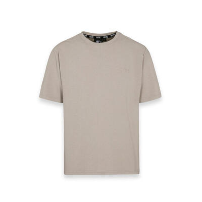 T-shirt Iconic double dyed TAUPE