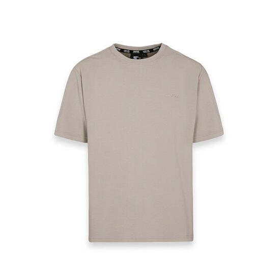 T-shirt Iconic double dyed TAUPE