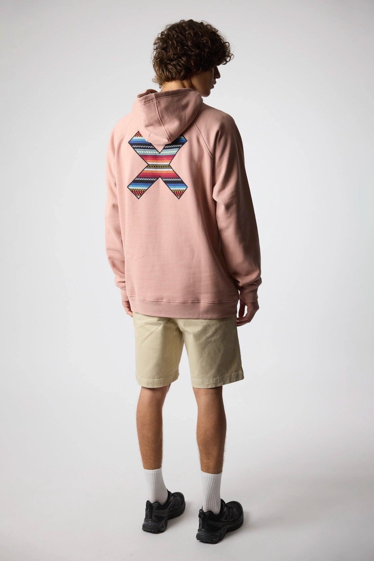 Sudadera con Capucha Blue Banana Peach de Algodón 100% Orgánico 2/7