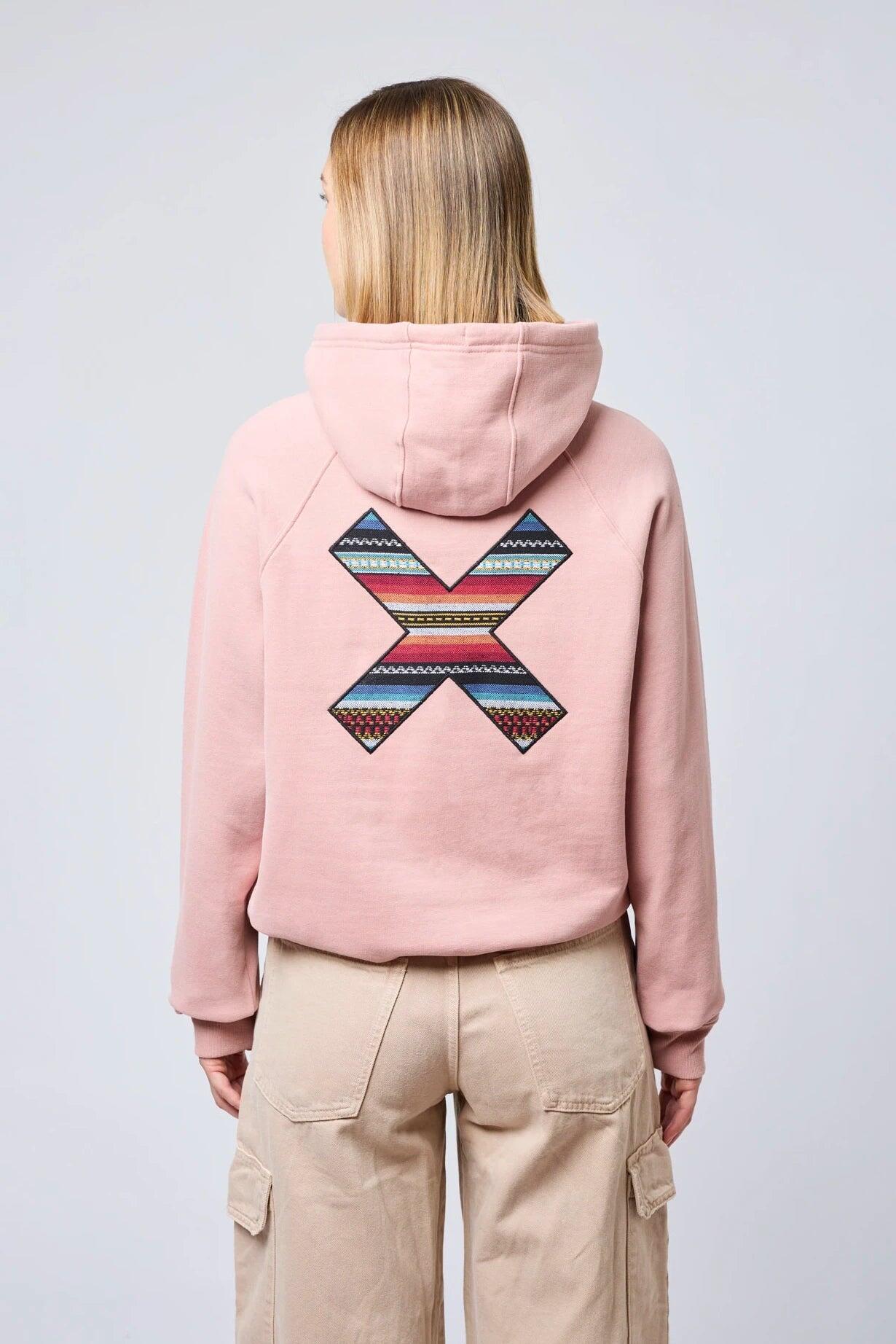 Sudadera con Capucha Blue Banana Peach de Algodón 100% Orgánico 5/7