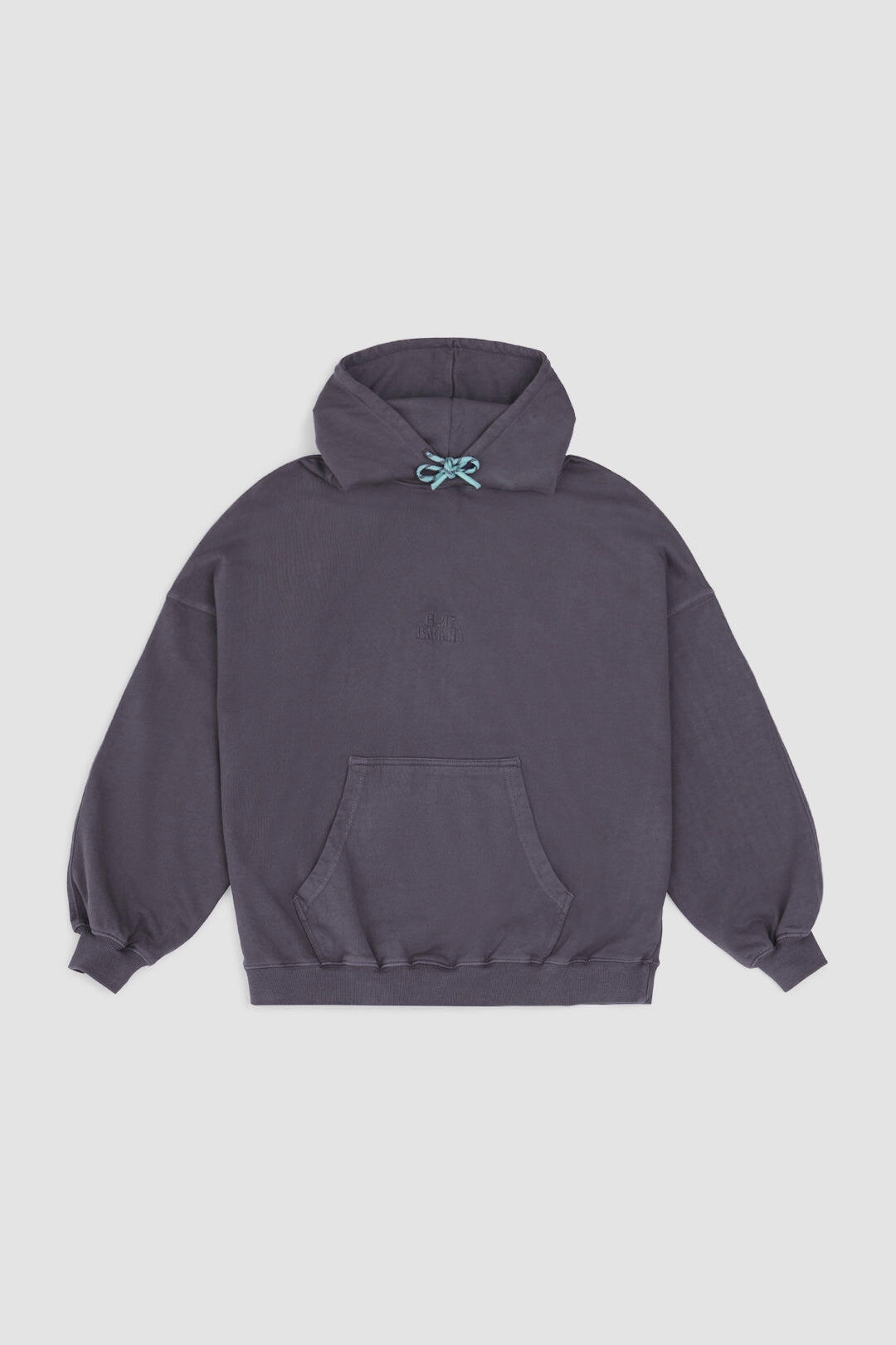 Sudadera con Capucha Mujer Blue Banana Antracita de Algodón 100% Orgánico 4/4