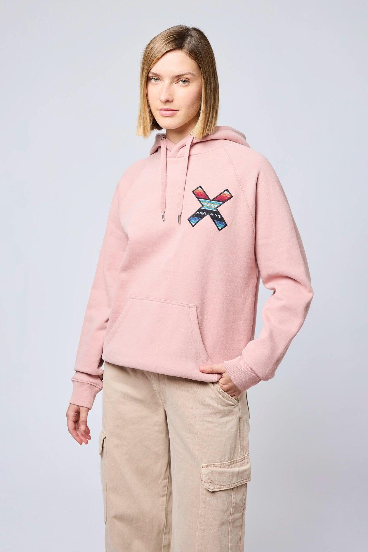 Sudadera con Capucha Blue Banana Peach de Algodón 100% Orgánico 4/7