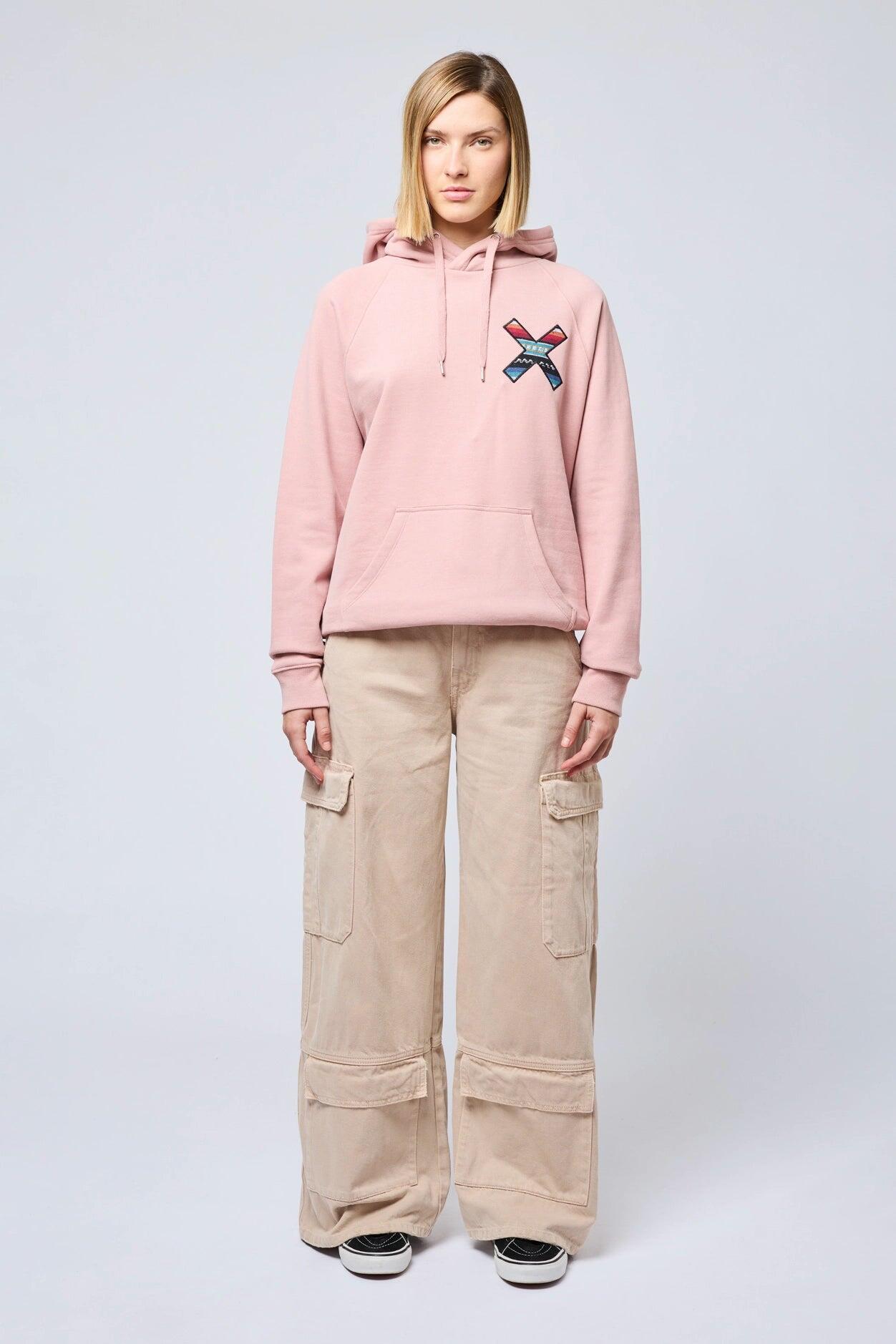 Sudadera con Capucha Blue Banana Peach de Algodón 100% Orgánico 6/7