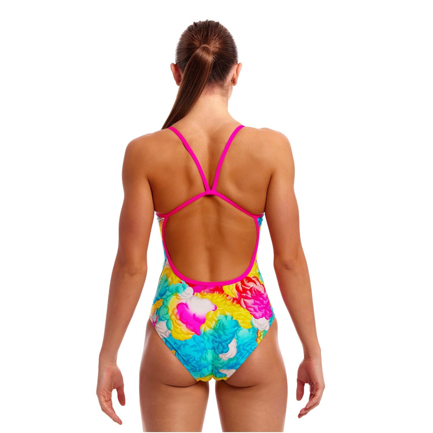 Strój do pływania FUNKITA Cloudy Colours - Single Strap 3/7
