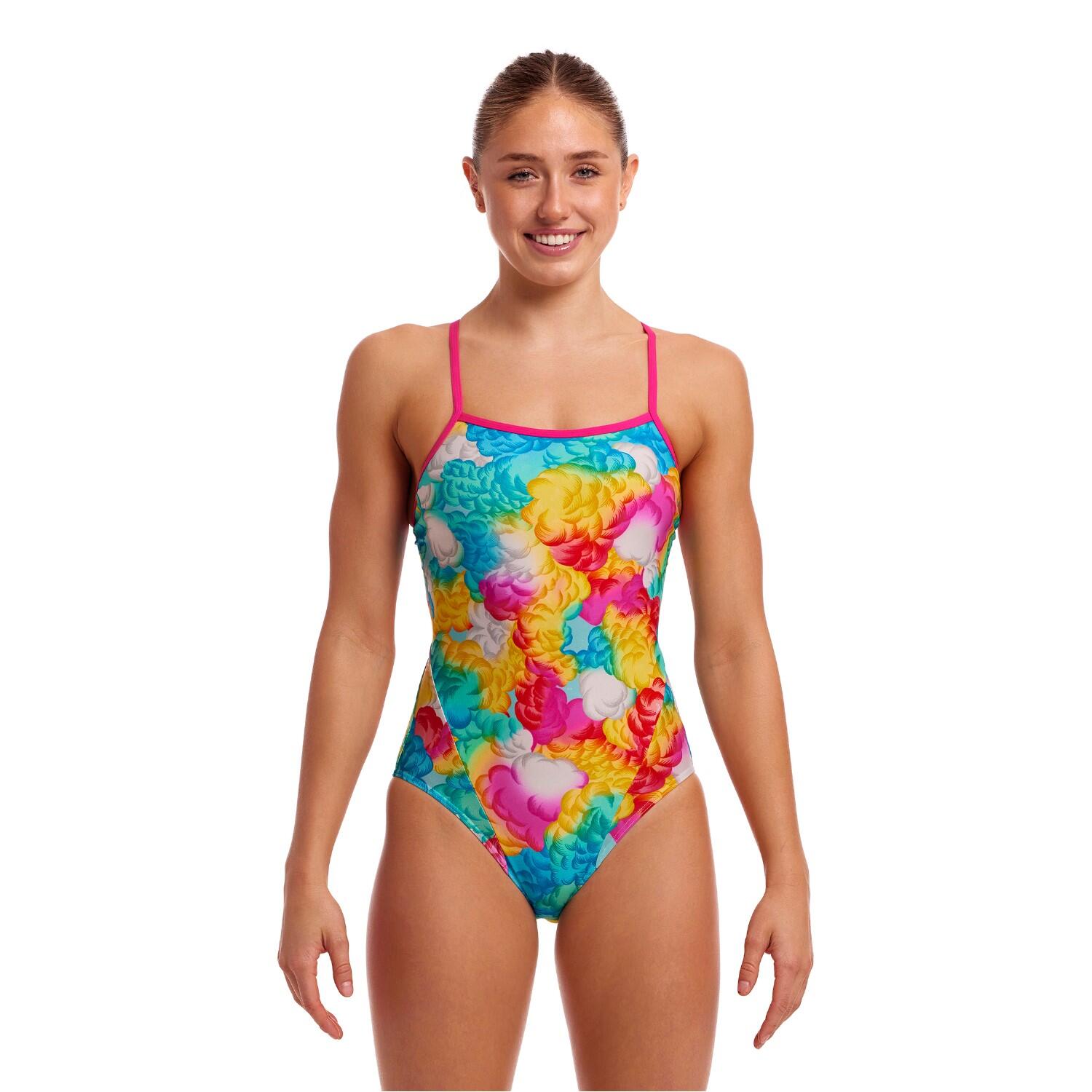 Strój do pływania FUNKITA Cloudy Colours - Single Strap 2/7