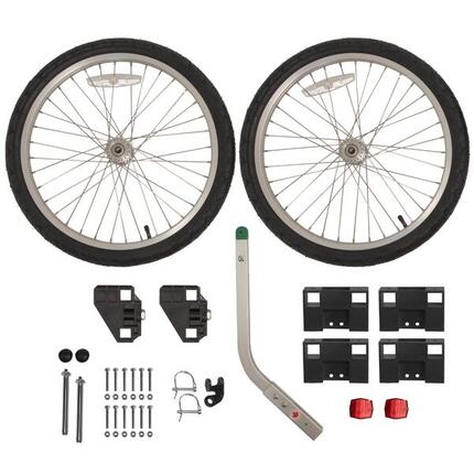 Remorque cargo pour vélo Wike - Kit à monter soi-même
