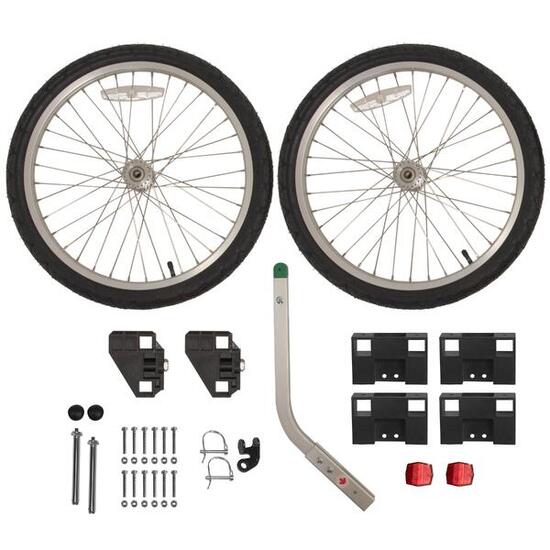 Remorque cargo pour vélo Wike - Kit à monter soi-même