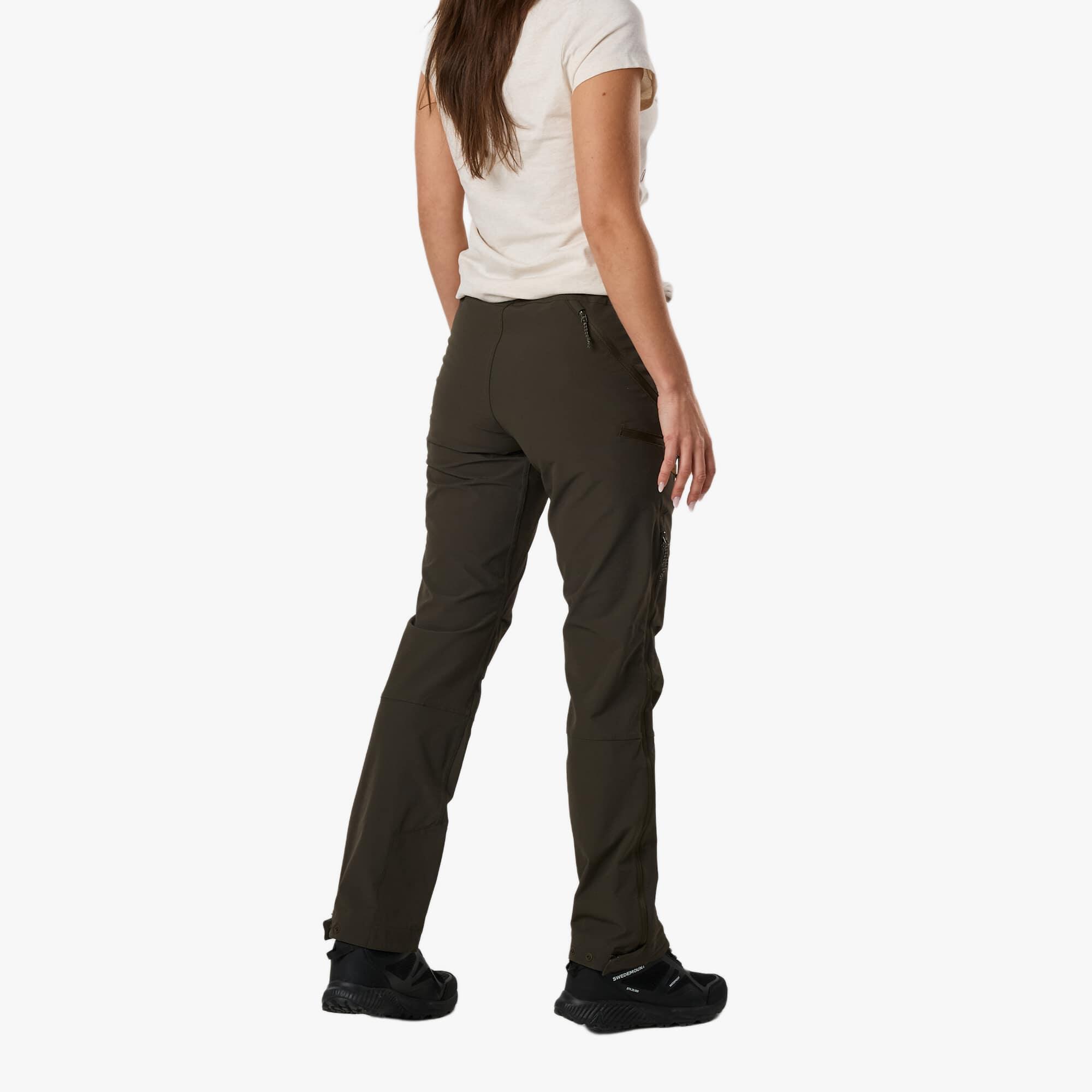 Damen Wandern Outdoorhose wasserabweisend atmungsaktiv Stryn Stretch Pant 2/7