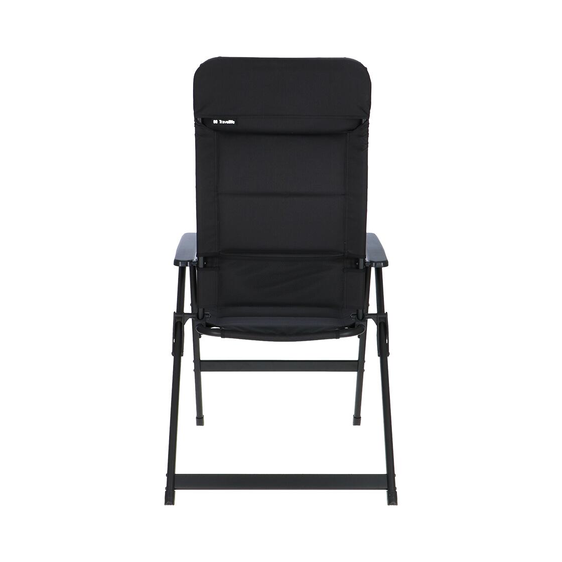 Travellife Festo standenstoel L grafiet zwart 2 stuks 4/6