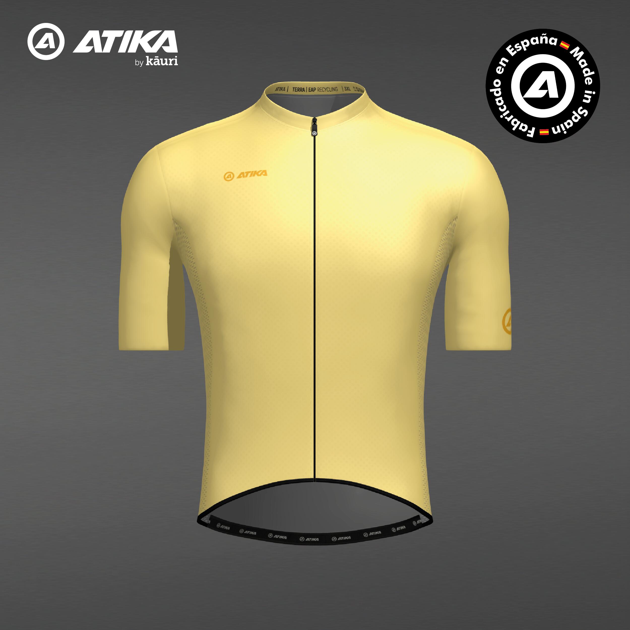 ATIKA Maillot Manga Corta Tejido Transpirable Core  – Ropa Ciclismo Hombre 2/7
