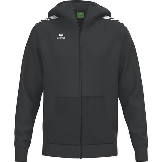 Czarna kurtka z kapturem Erima Cmpt Wings