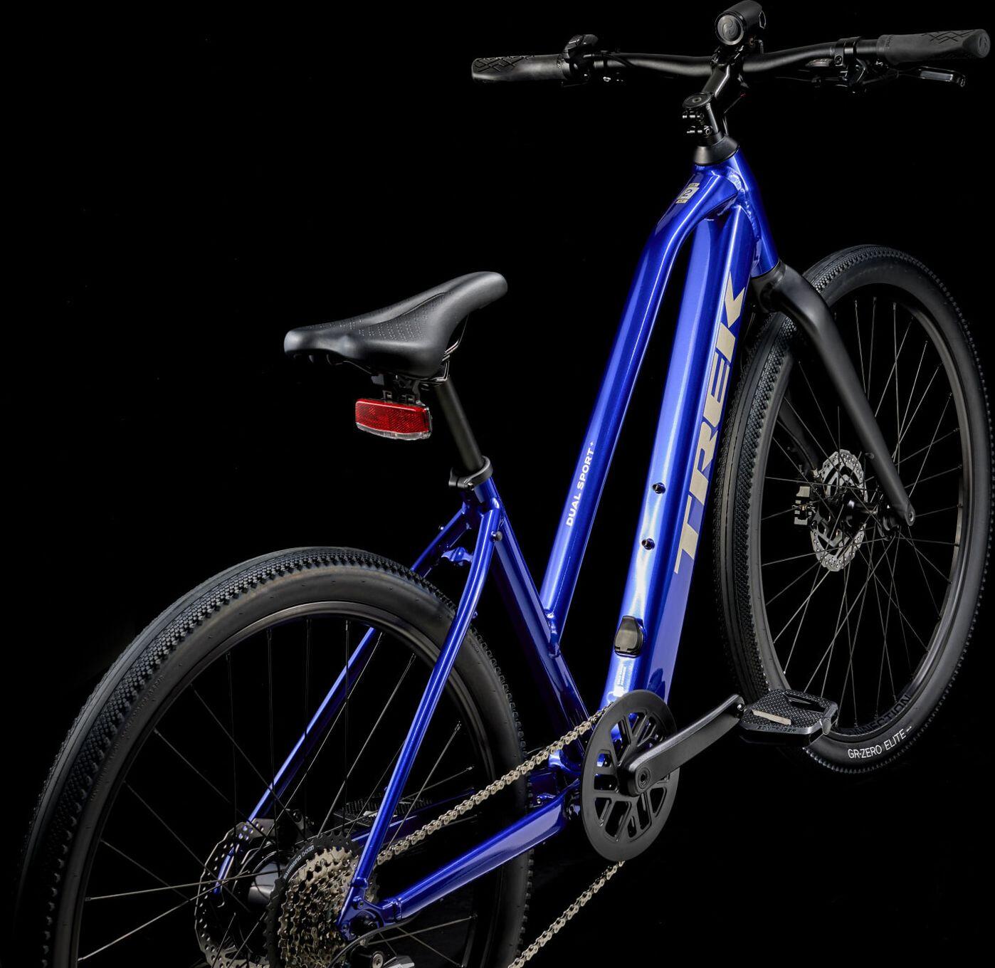 versnellingen, 250 Wh accu en 27,5'' wielen, blauw, 2025 - Showmodel 6/7