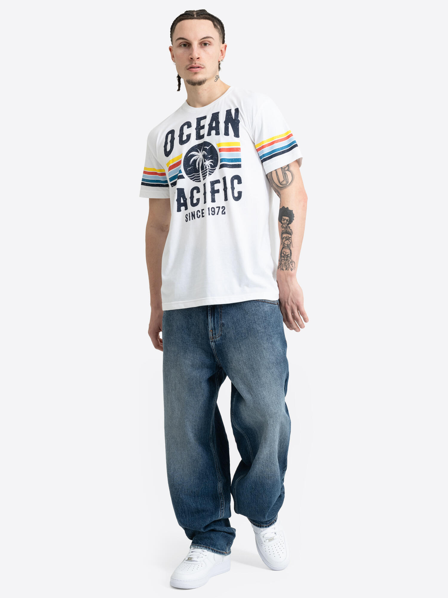 OCEAN PACIFIC Herren T-Shirt normale Passform TIDERUSH 3/6