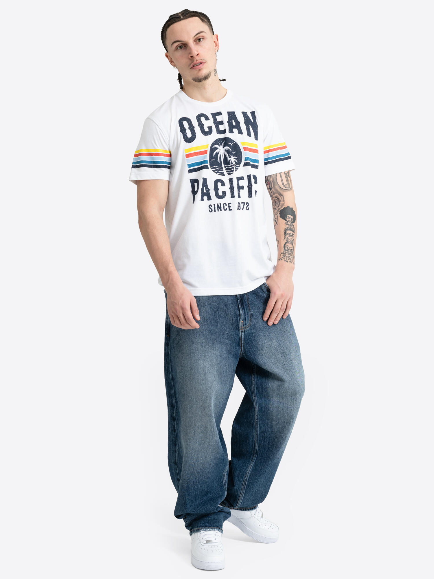 OCEAN PACIFIC Herren T-Shirt normale Passform TIDERUSH 4/6