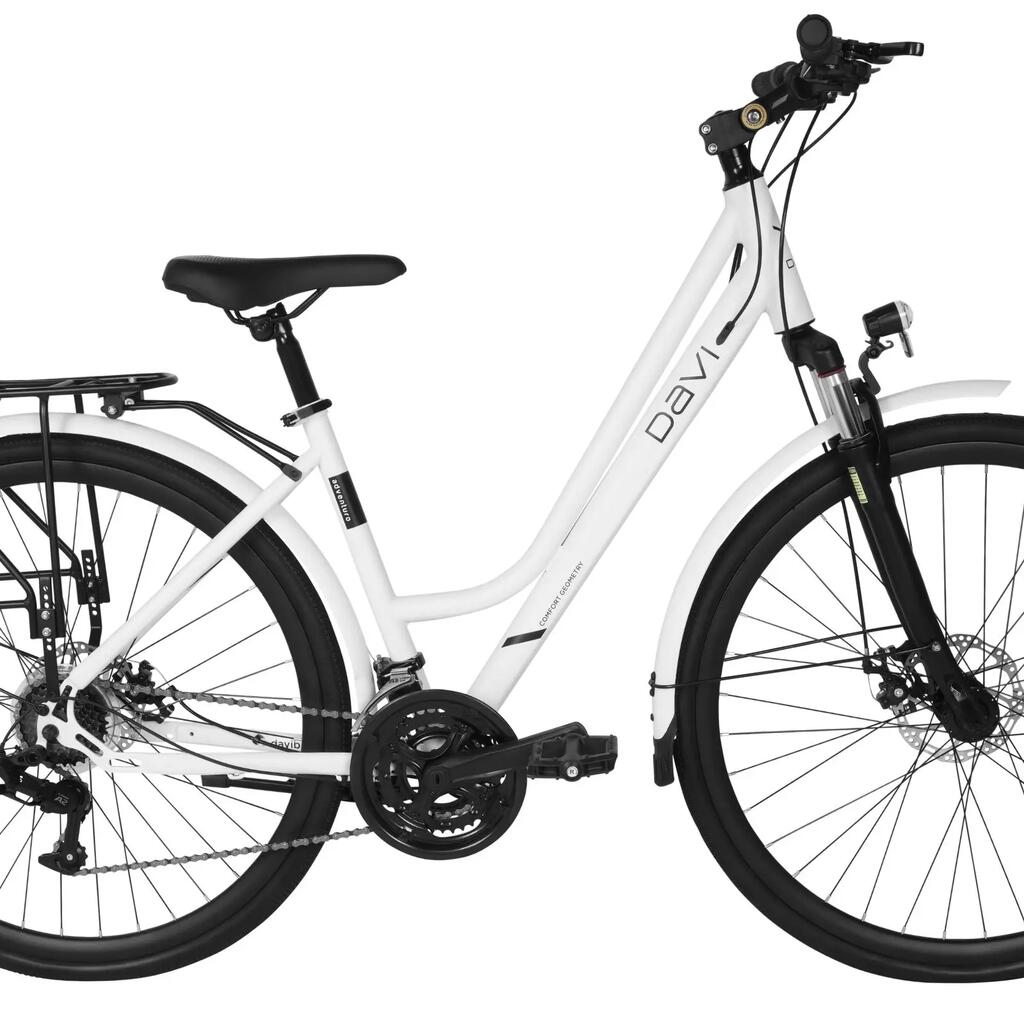Trekking bike 28 inch Adventuro Style frame 19" 21-speed suspension 160-185cm