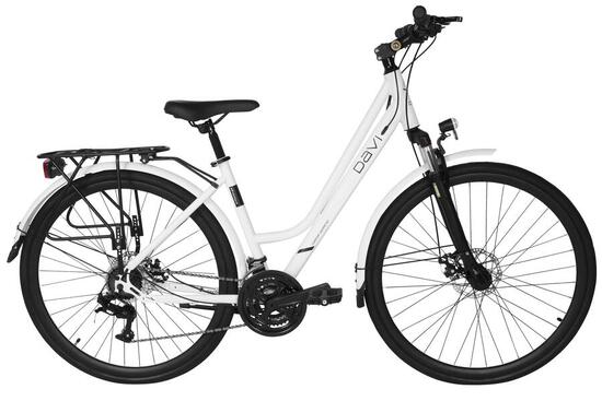 Trekkingfiets 28" Adventuro Style stalen frame 19" 21 versnellingen voorvering