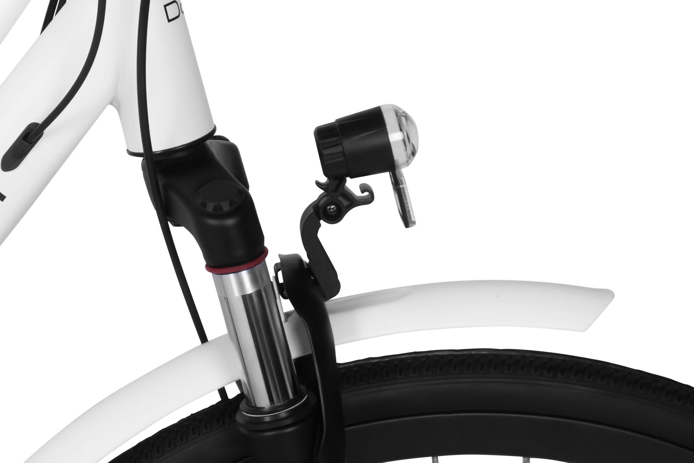 Vélo trekking Davi Vandero, 28", 160–185 cm, 21 vitesses, blanc 5/7