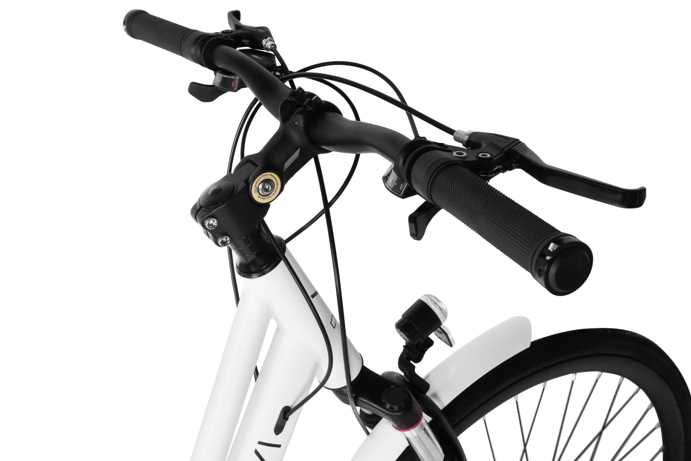 Vélo trekking Davi Vandero, 28", 160–185 cm, 21 vitesses, blanc 7/7