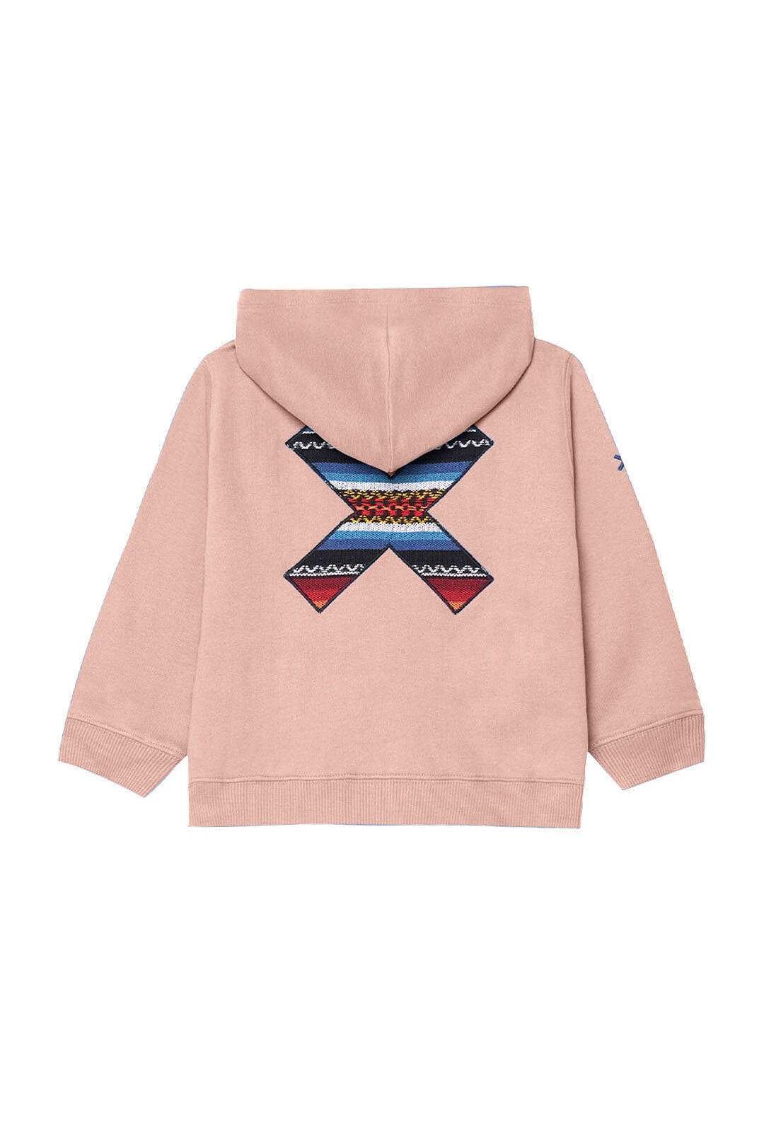 Sudadera con Capucha Kids Blue Banana Peach de Algodón 100% Orgánico 2/2