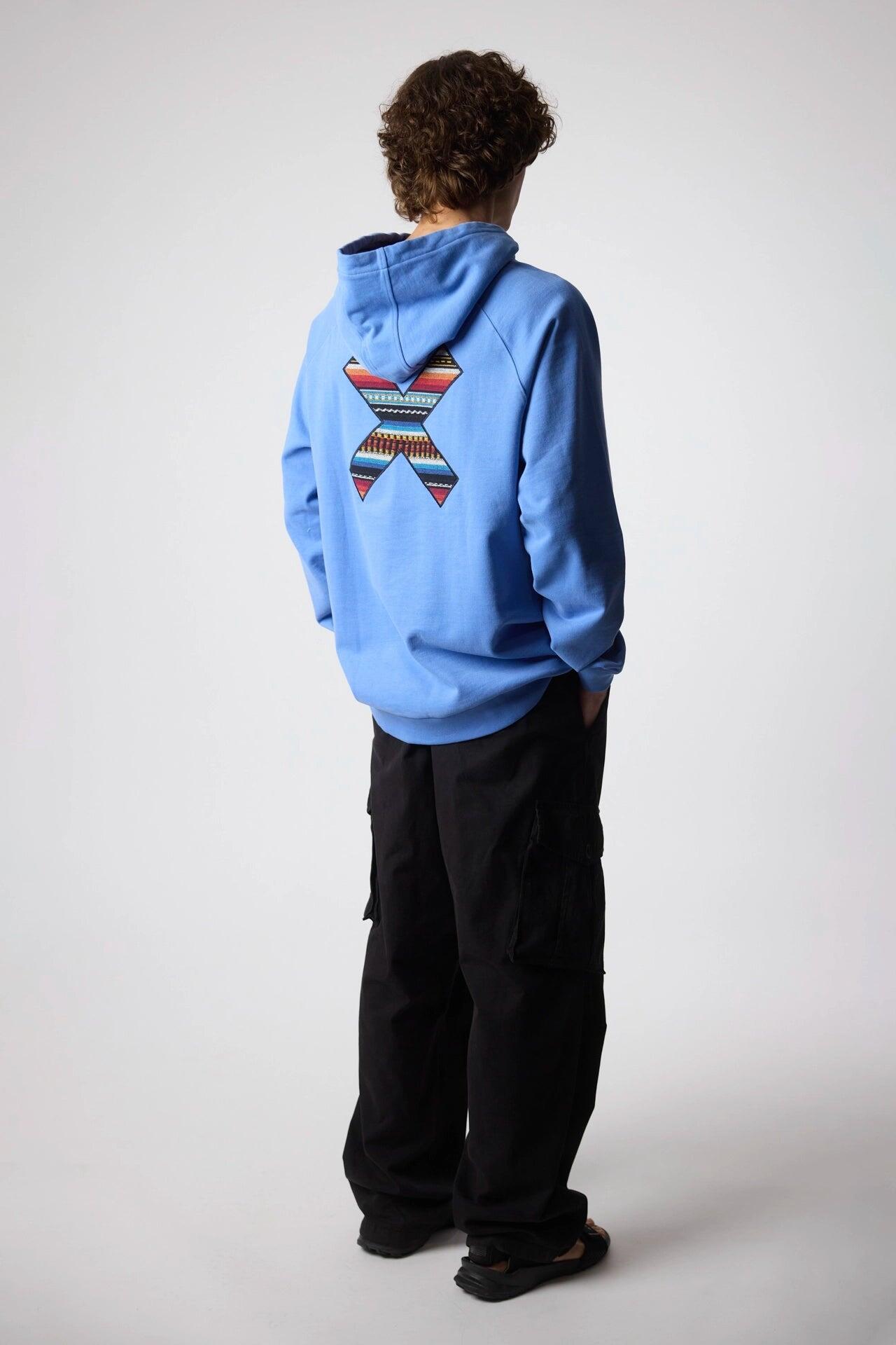 Sudadera con Capucha Blue Banana Jay Blue de Algodón 100% Orgánico 2/7