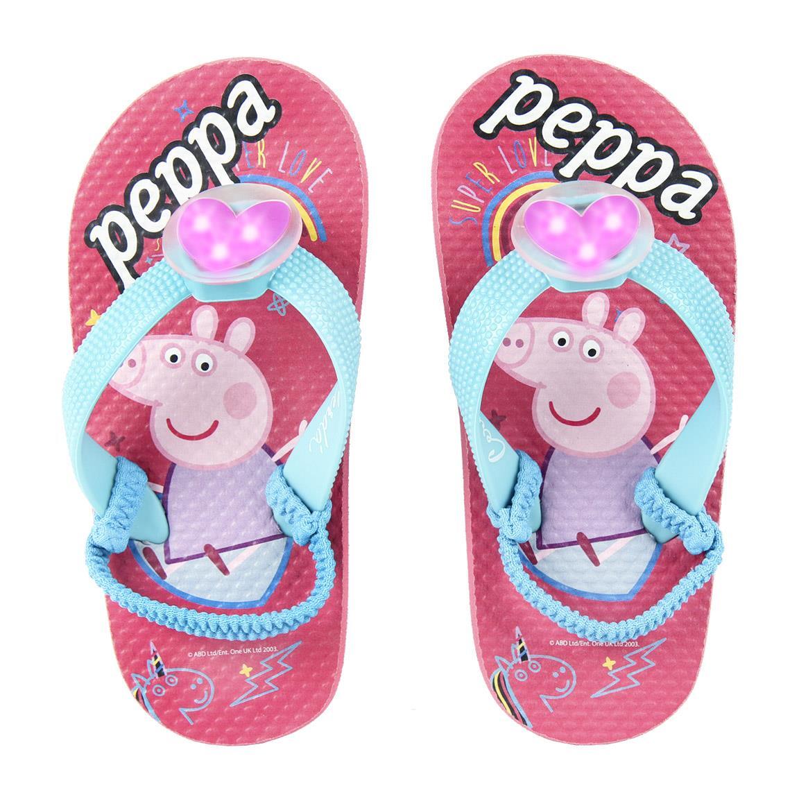 Infradito con luci Peppa Pig 2/4