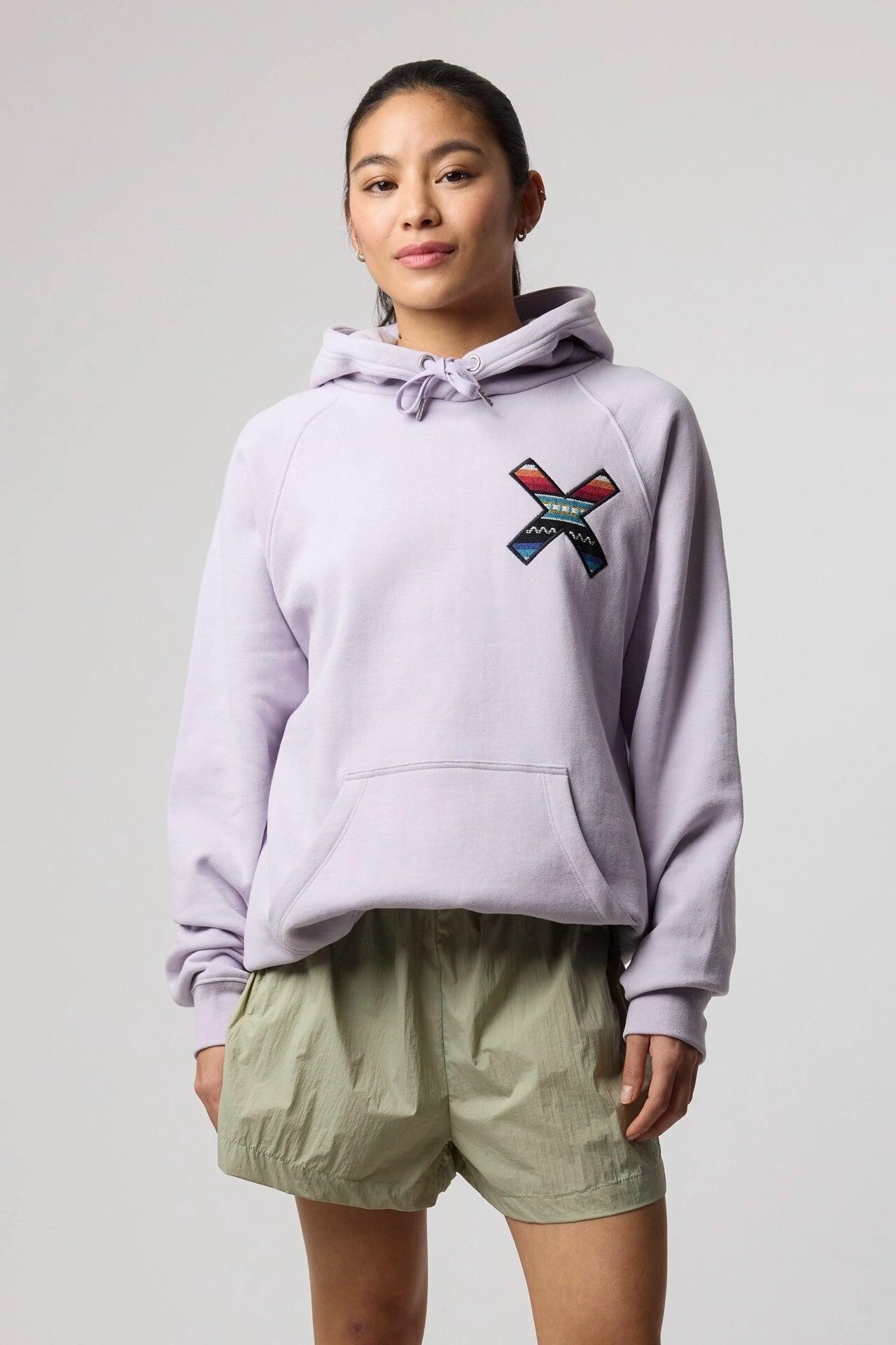 Sudadera con Capucha Blue Banana Light Lilac de Algodón 100% Orgánico 4/7