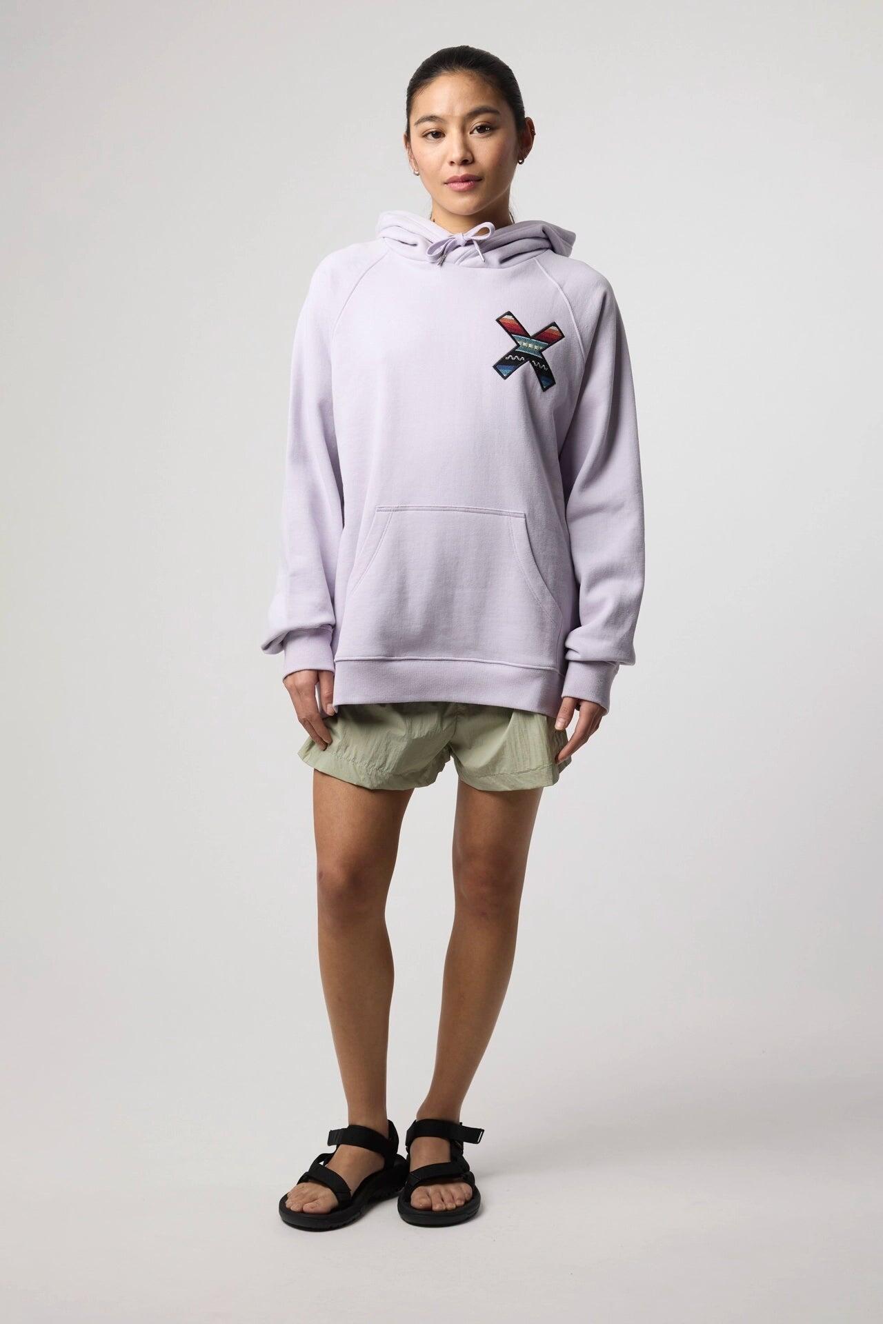 Sudadera con Capucha Blue Banana Light Lilac de Algodón 100% Orgánico 6/7