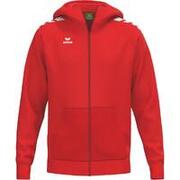 Jachetă cu glugă Erima Cmpt Wings Red Junior