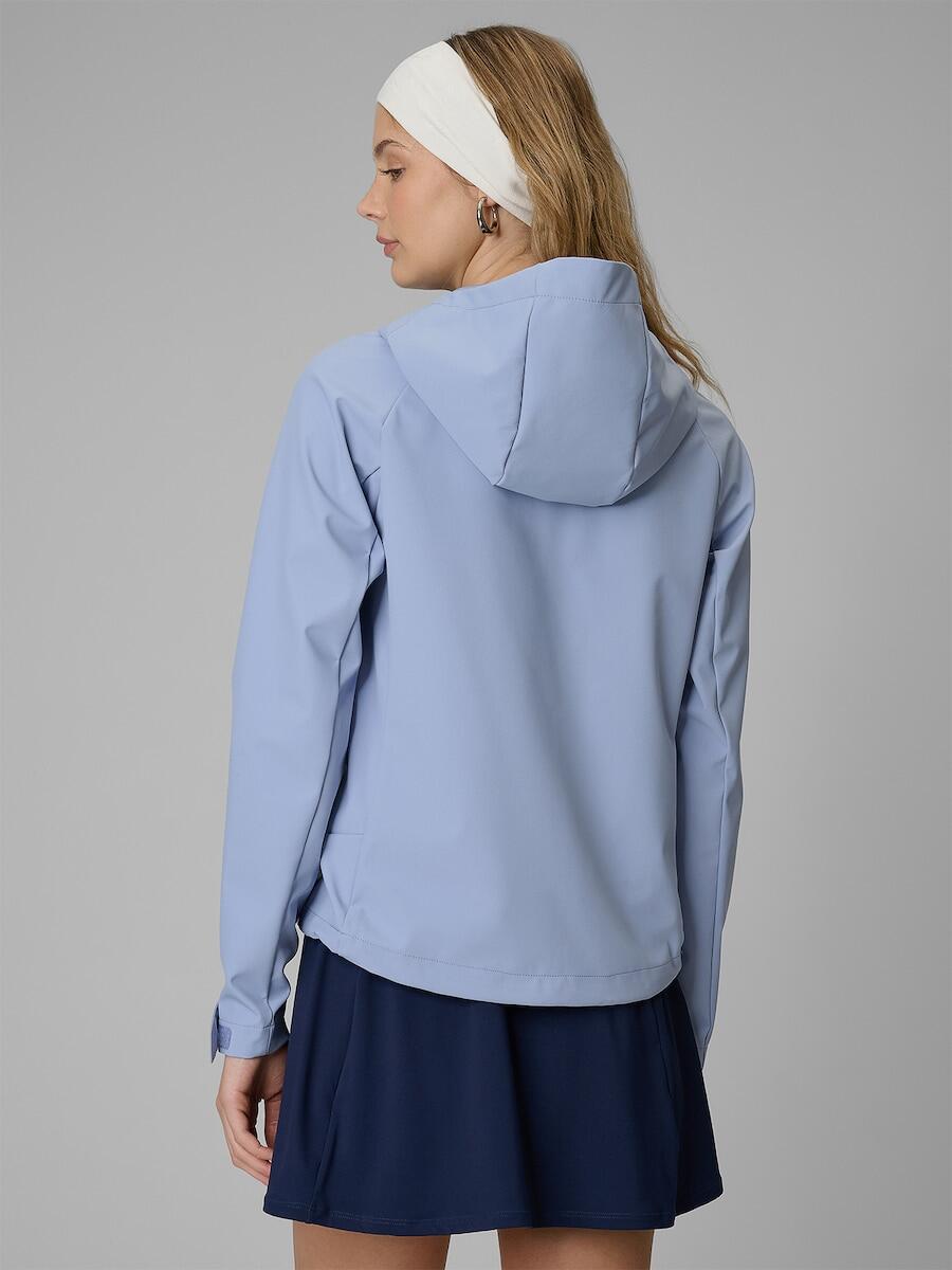 Kurtka softshell wiatroodporna membrana 5000 damska 4F 4FWSS26TSOFF546