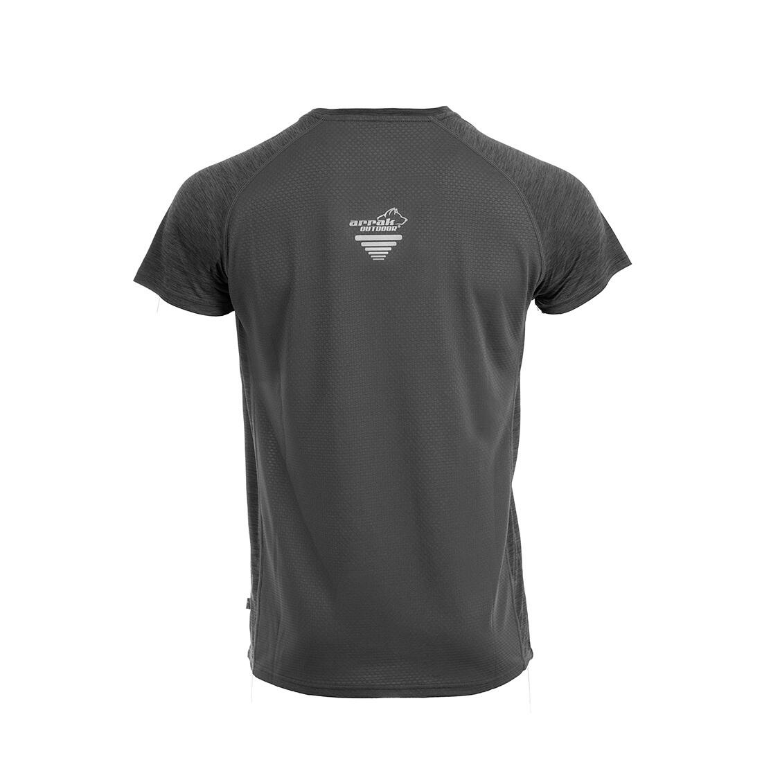 Action Funktions-T-Shirt Herren Schwarz 3/4