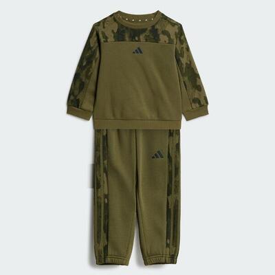 Seasonal essentials camo fleece joggingpak peuters