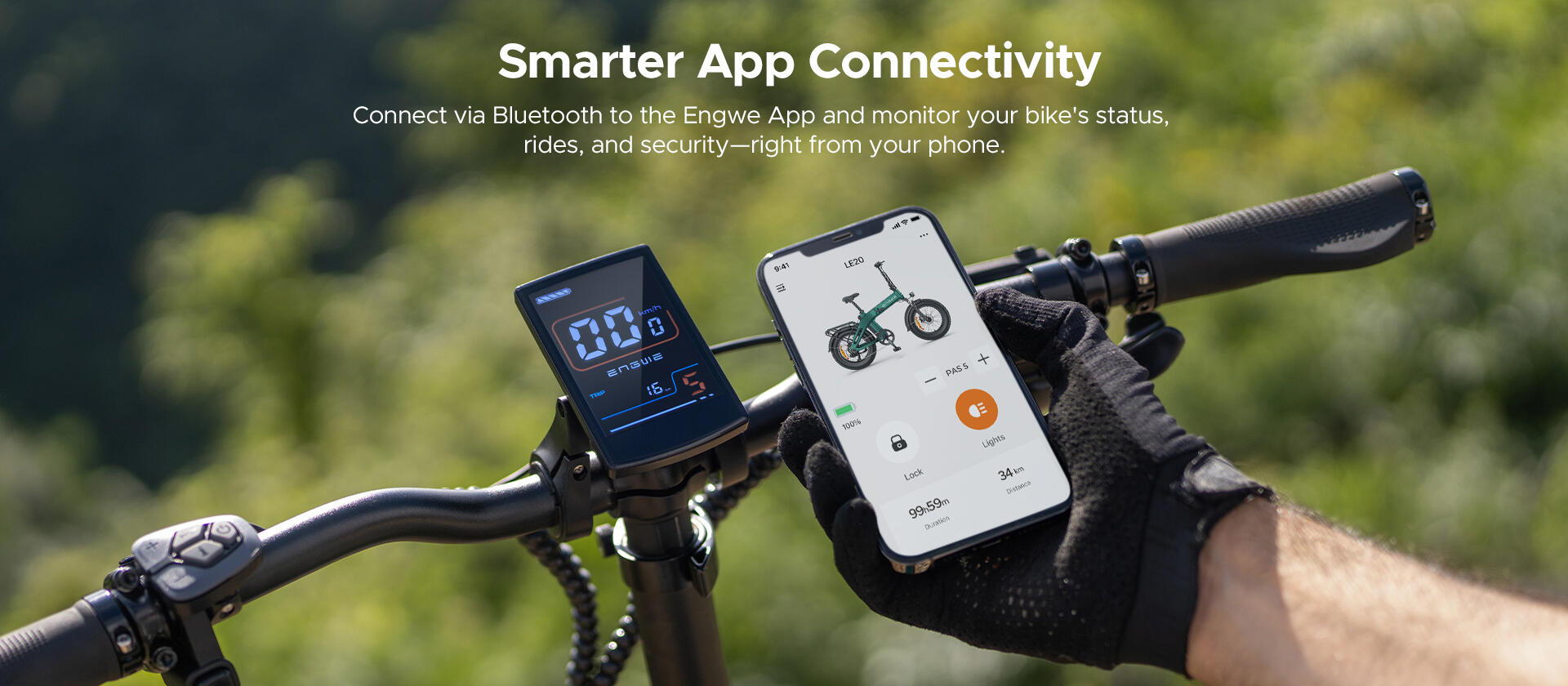 Bicicleta eléctrica plegable ENGWE EP-2 3.0 Boost, 48 V, 13,5 Ah, neumáticos anc 6/7