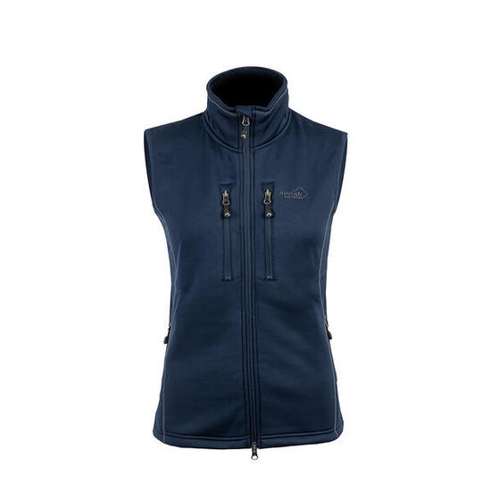 Powerfleece-Weste für Damen in Marineblau