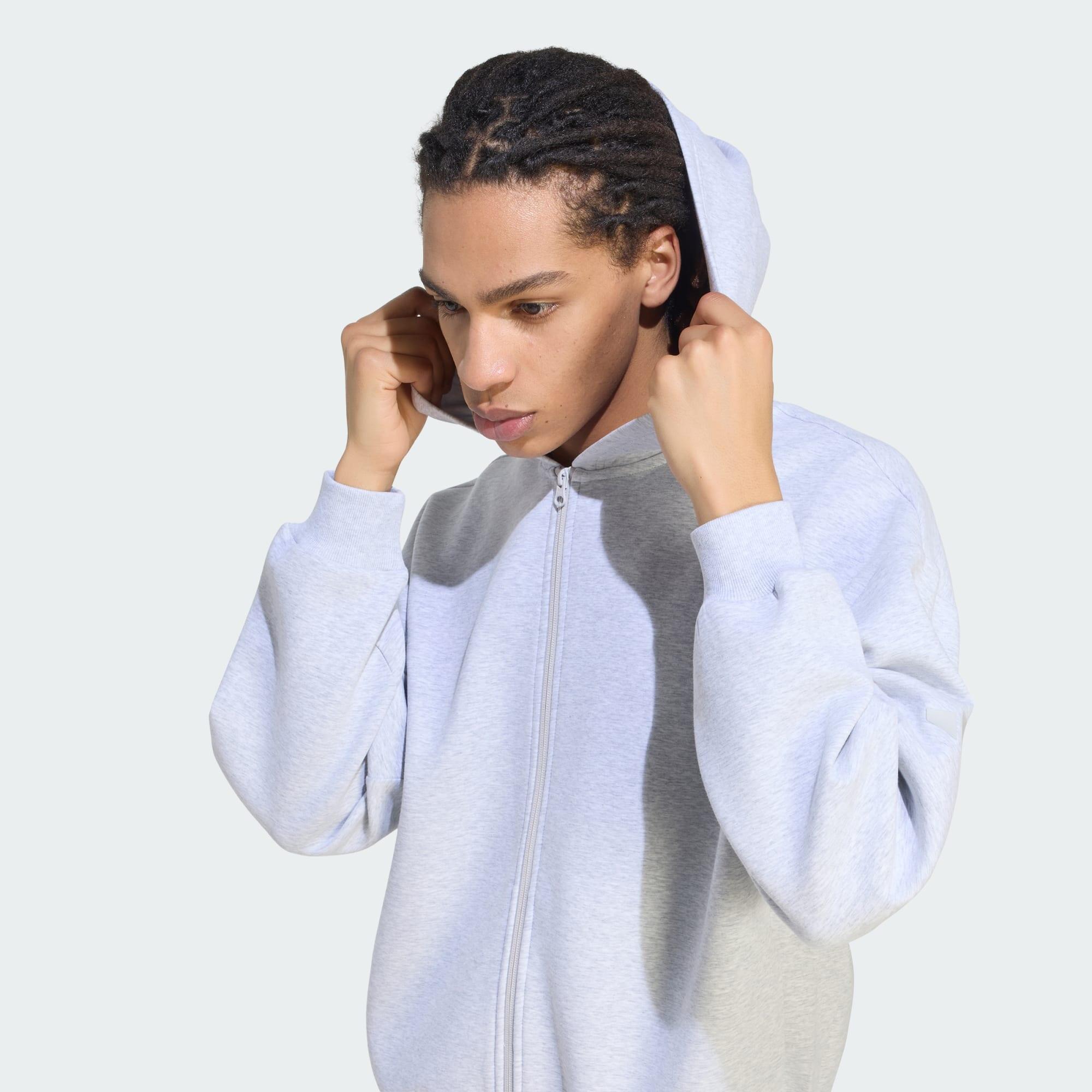 SWEAT-SHIRT À CAPUCHE SOFT LUX AVEC ZIP SUR TOUTE LA LONGUEUR 4/5