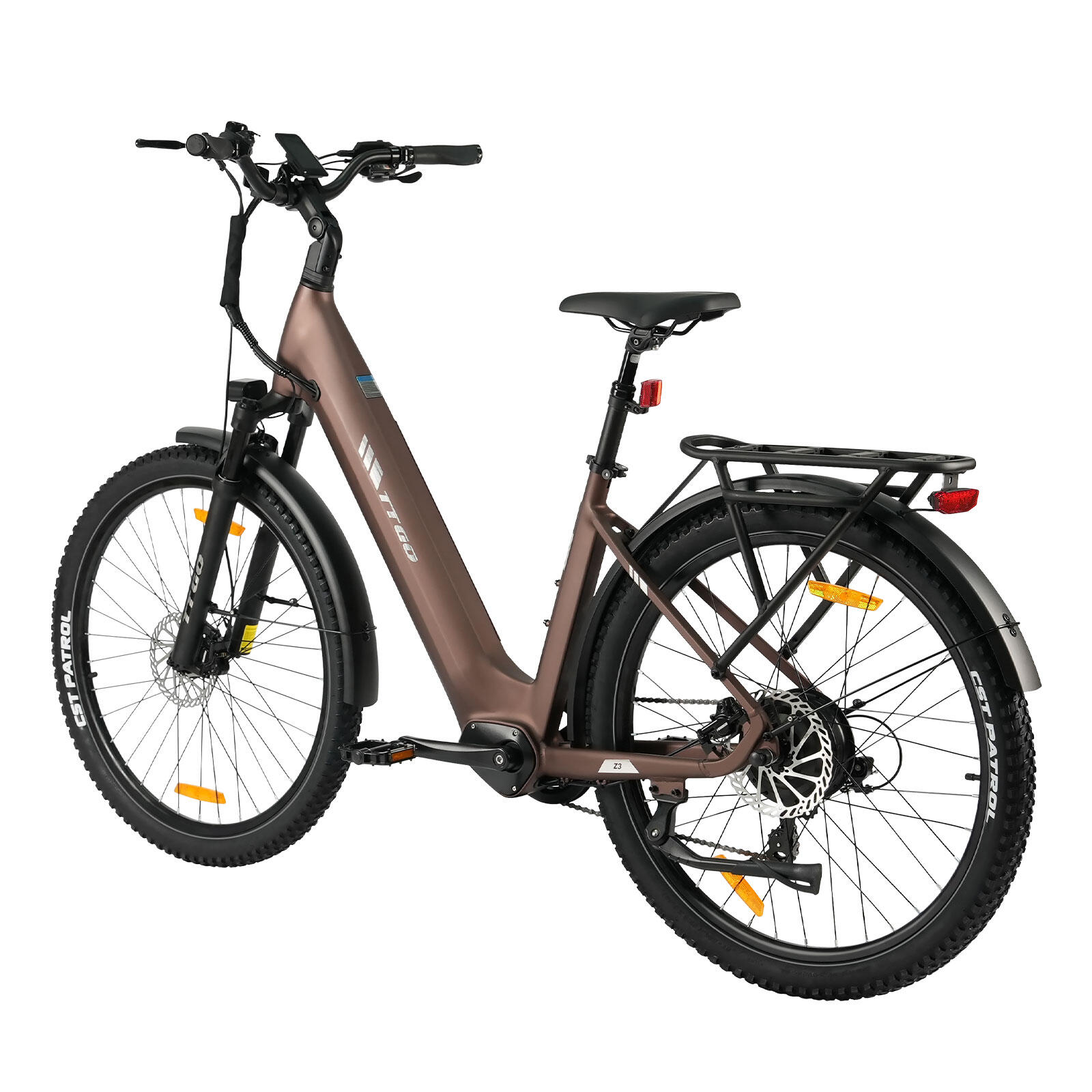 Elektrokolo TTGO Z3 s vyjímatelnou baterií 48 V 15 Ah 5/7