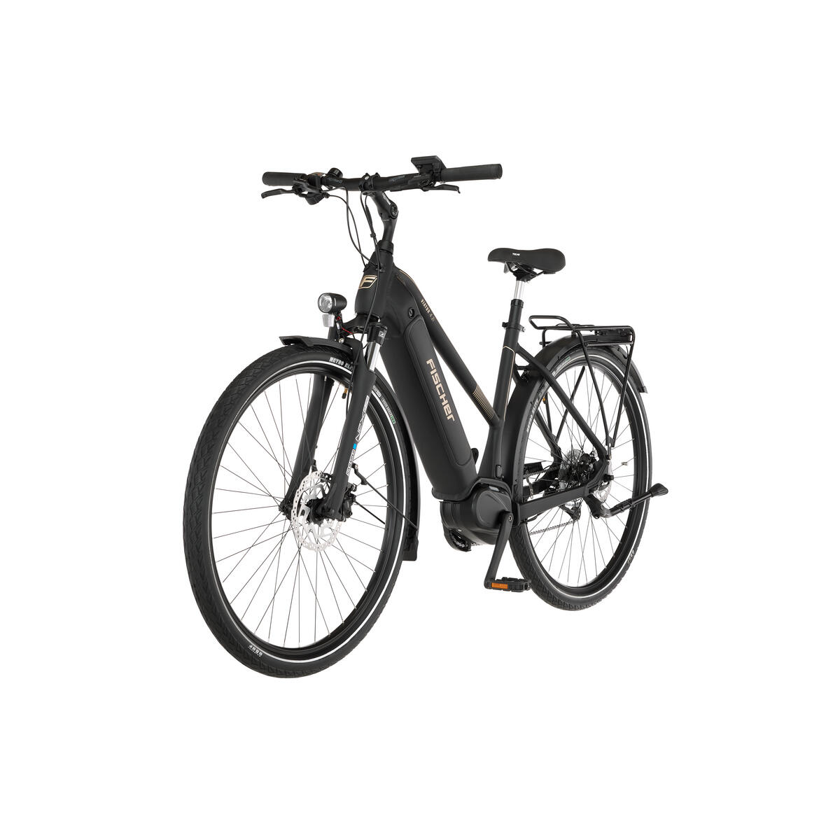 FISCHER Trekking VIATOR 4.2i ACTIVE E-Bike schwarz, 28 Zoll, RH 45 cm, 630 Wh 3/7