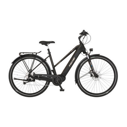 FISCHER Trekking VIATOR 4.2i ACTIVE E-Bike schwarz, 28 Zoll, RH 45 cm, 630 Wh