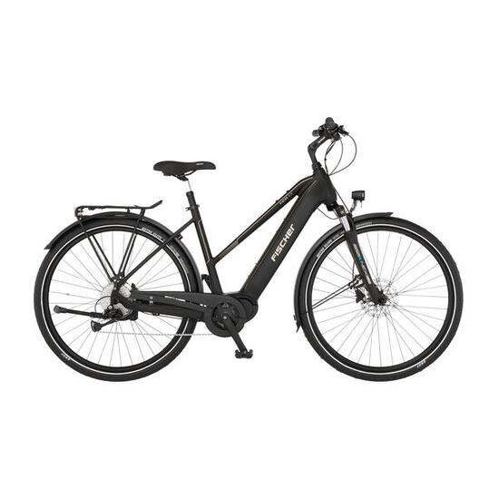 FISCHER Trekking VIATOR 4.2i ACTIVE E-Bike schwarz, 28 Zoll, RH 45 cm, 630 Wh