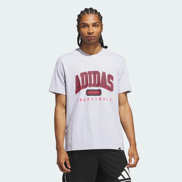 ADIDAS Camiseta estampada de inspiración universitaria