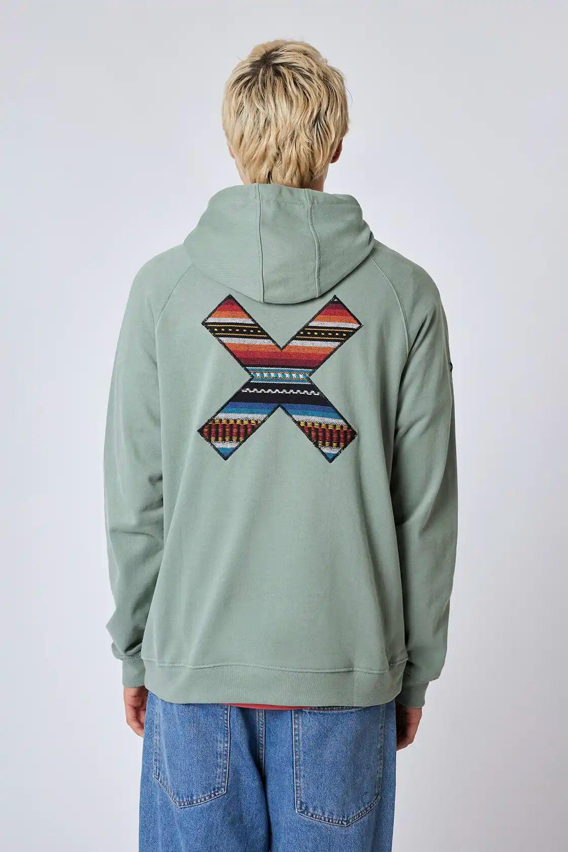 Sudadera con Capucha Blue Banana Menta de Algodón 100% Orgánico 2/7
