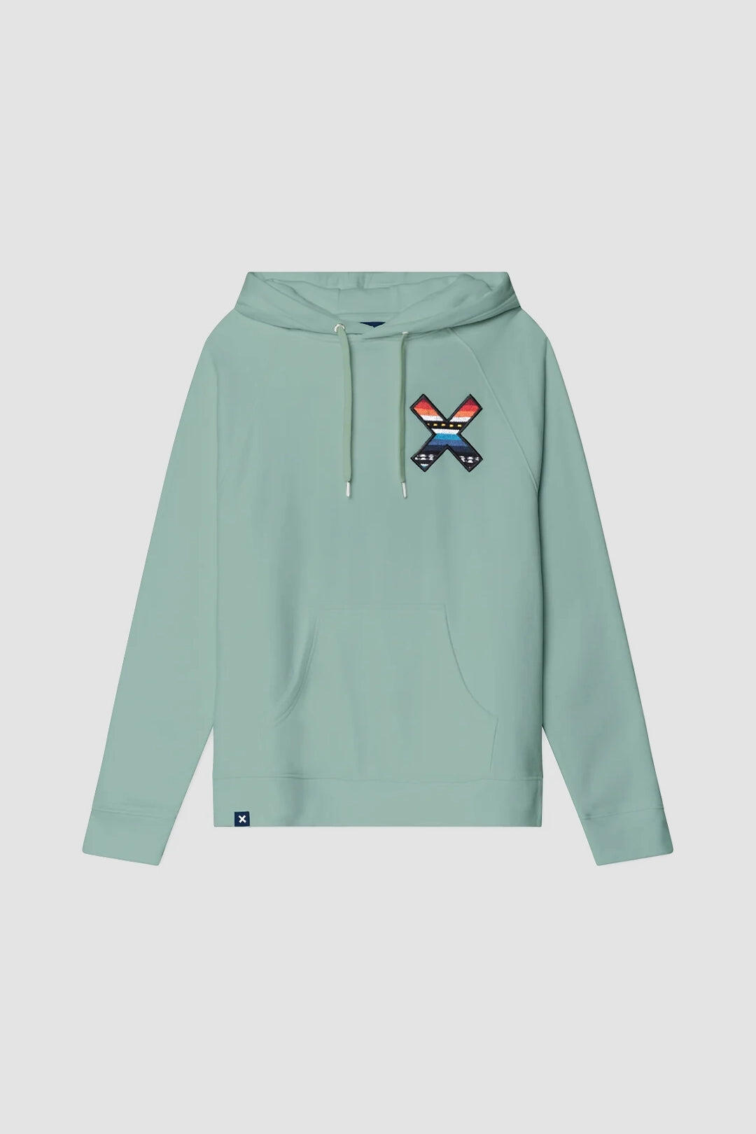 Sudadera con Capucha Blue Banana Menta de Algodón 100% Orgánico 7/7