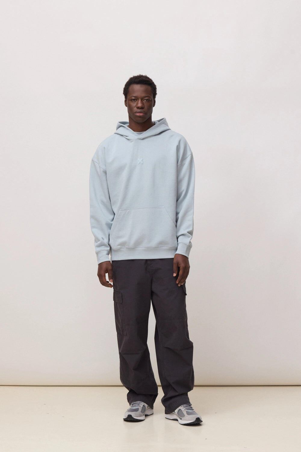 Sudadera con Capucha Blue Banana Frost de Algodón 100% Orgánico 3/5