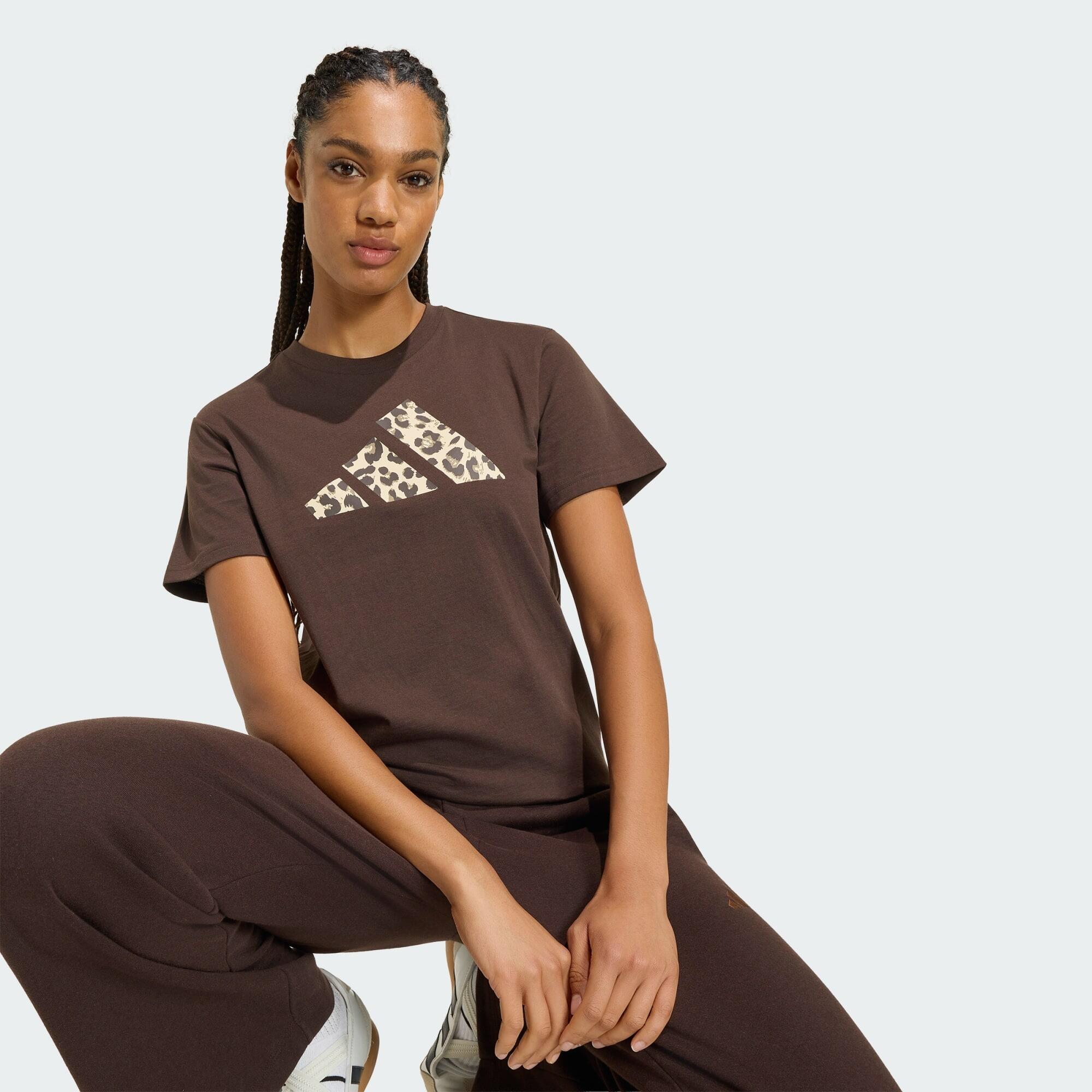 GRAPHIC T-SHIRT MIT ANIMALPRINT 4/5
