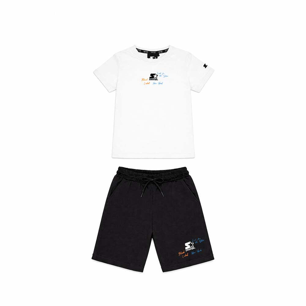 Completo da Bambino piccolo Estivo – Stile Basketball Court con Stampa 1/7