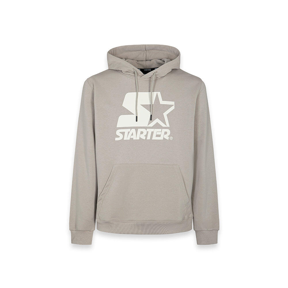Felpa con cappuccio Iconic TAUPE 1/2