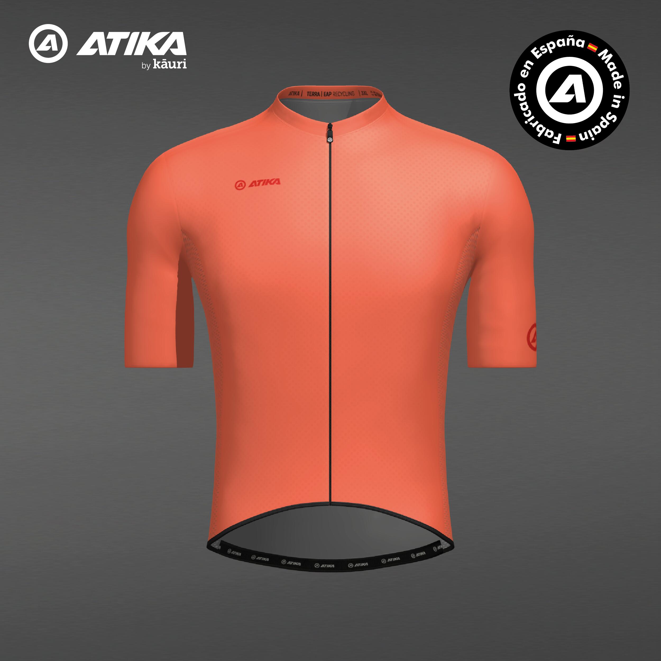 ATIKA Maillot Manga Corta Tejido Transpirable Core  – Ropa Ciclismo Hombre 2/7